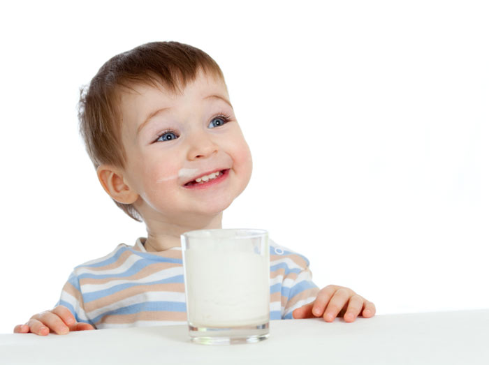 пить вкусное молоко