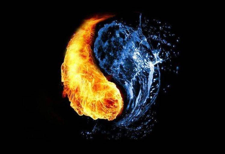 Мистическое соединение огня и воды